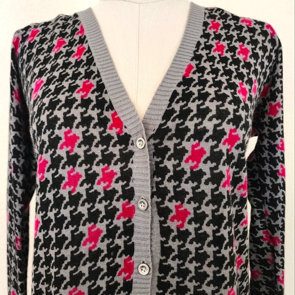 Mudd patterned Cardigan. Junior size large. - Picture 2 of 9
